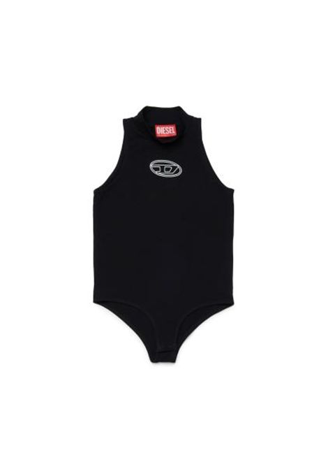 Body smanicato con logo DIESEL KIDS | J02577 KYA0LK900